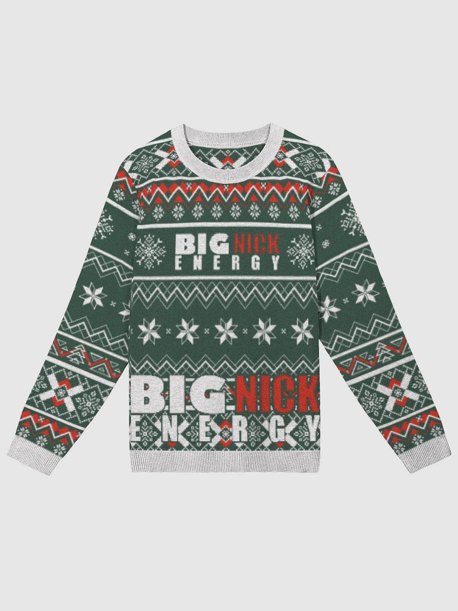 Big NICK Energy - Knitted green product image (1)