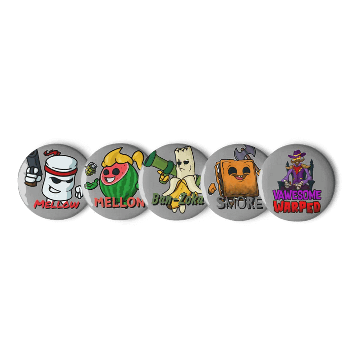The Squad Button Badges product image (2)