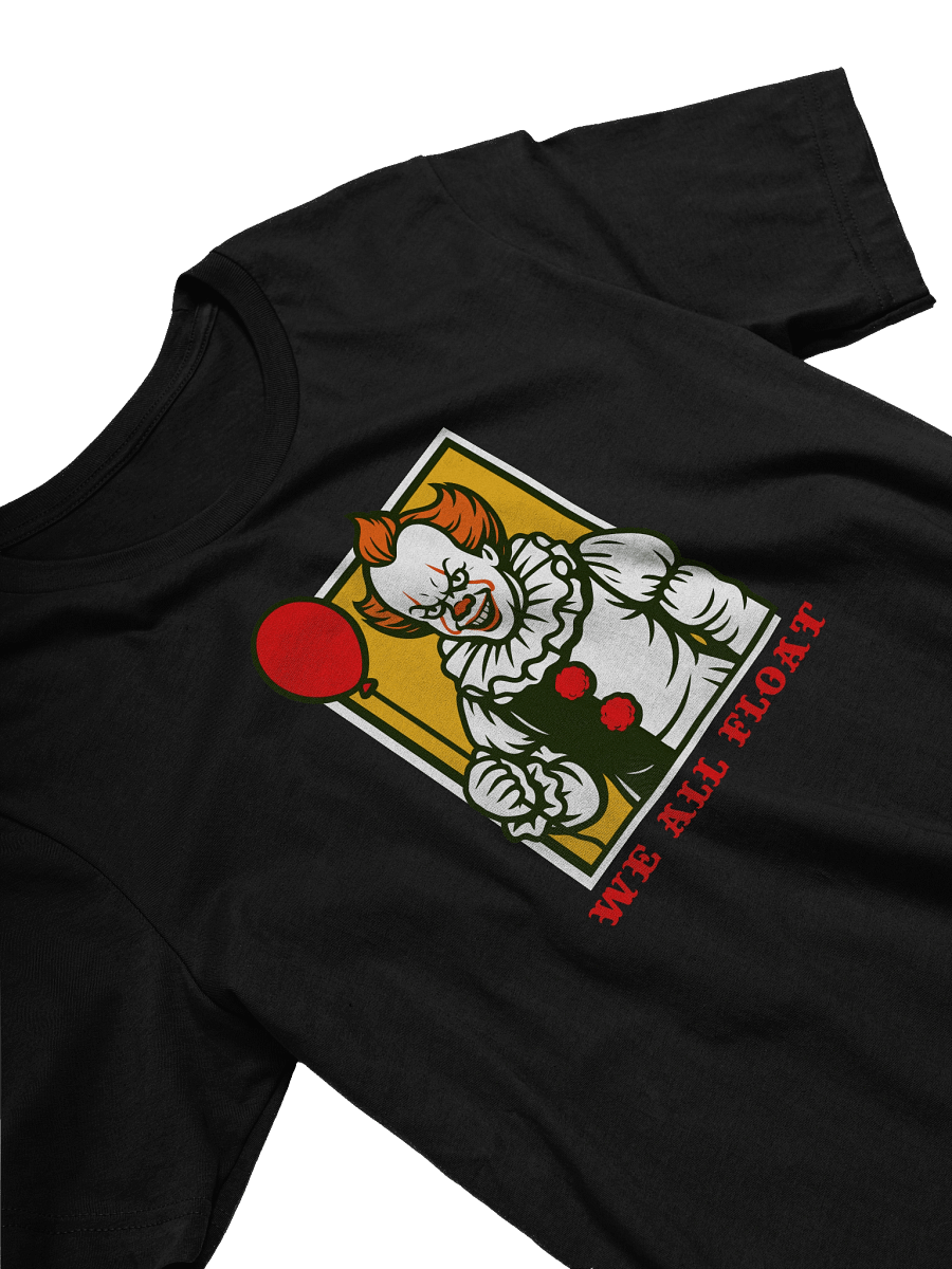 We All Float Clown Horror T-Shirt – Pennywise Inspired Creepy Circus Tee product image (3)