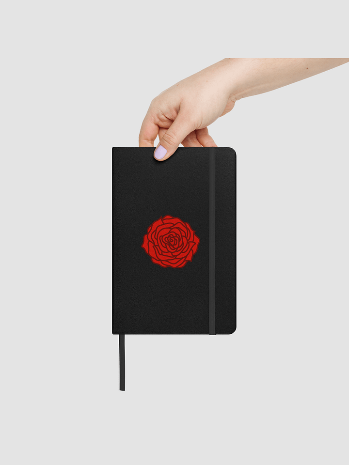 Rose Hardcover Bound Notebook | Art by Duck product image (2)