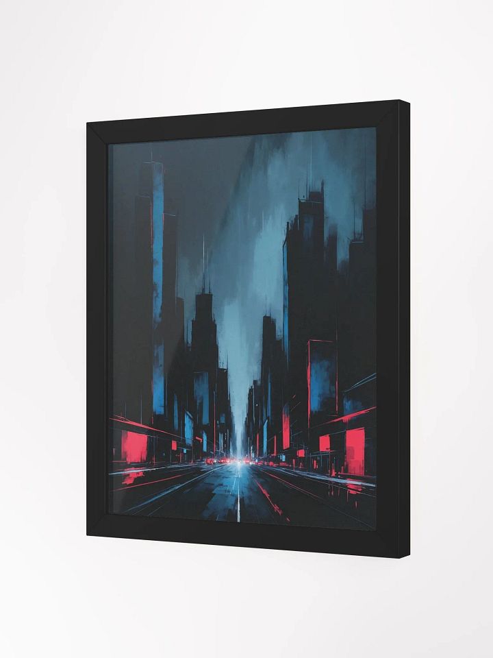 Abstract Cityscape Framed Print product image (10)
