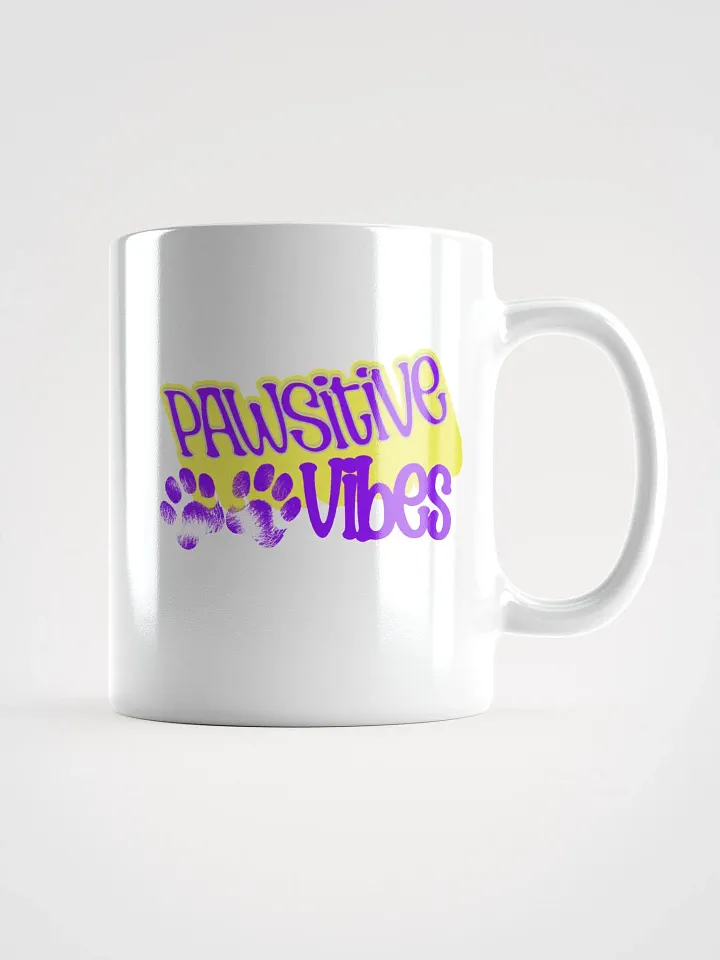 Pawsitive Vibes Cat Paw Positive Thoughts Mug product image (1)