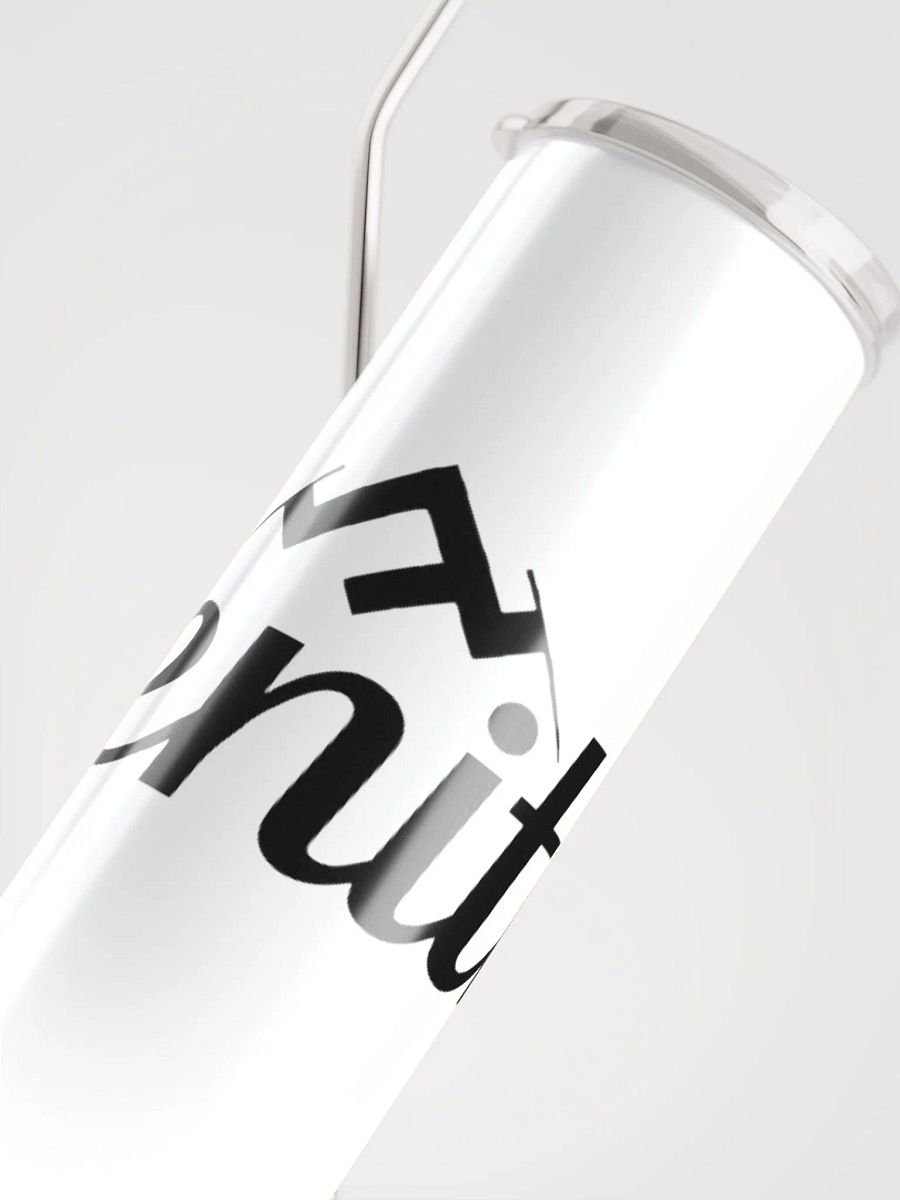 Zenith 20oz Vacuum-Insulated Stainless Steel Tumbler with Straw - White Mountain Design product image (5)