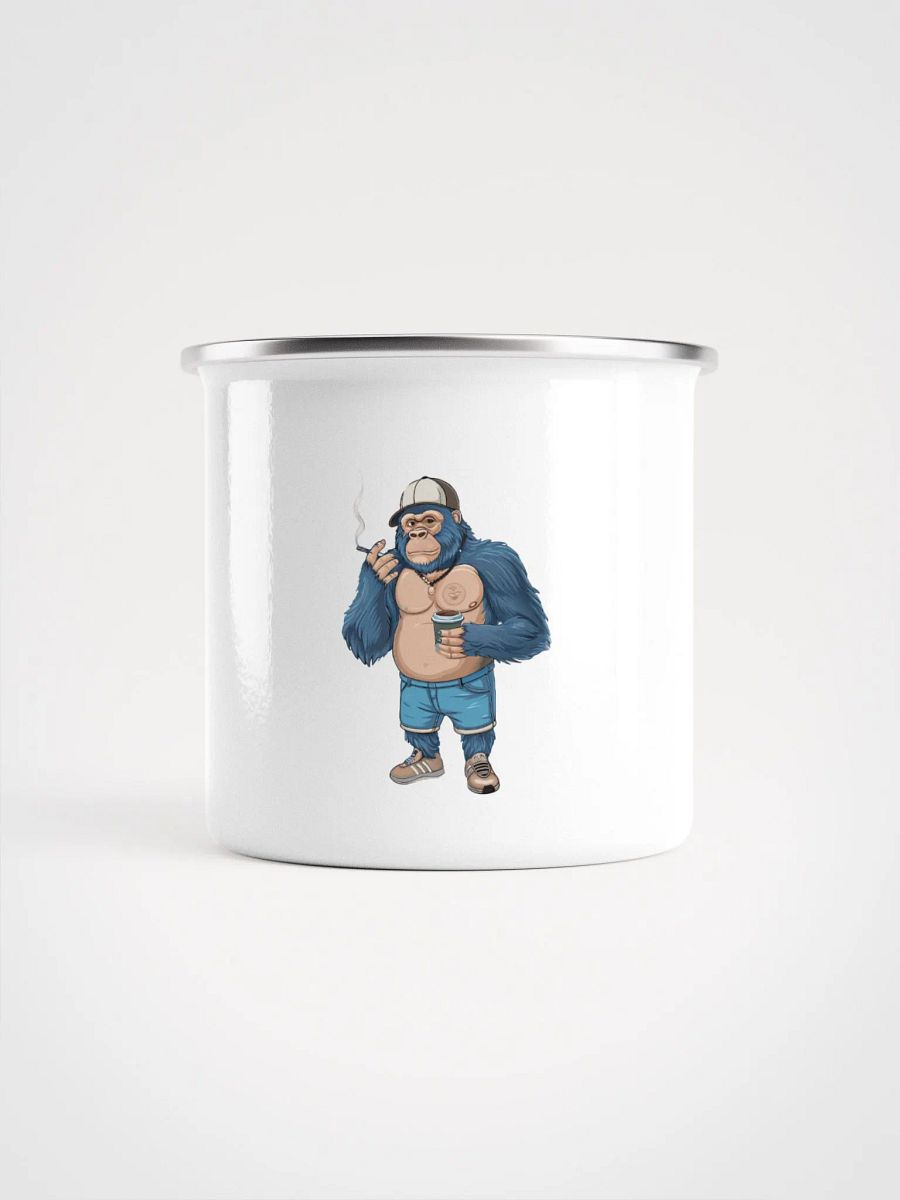 Blue Gorilla Enamel Mug product image (1)