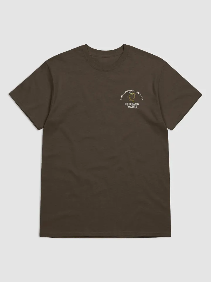Looping On My Jefferson - T-Shirt - Dark Shirt w/White Logo product image (2)