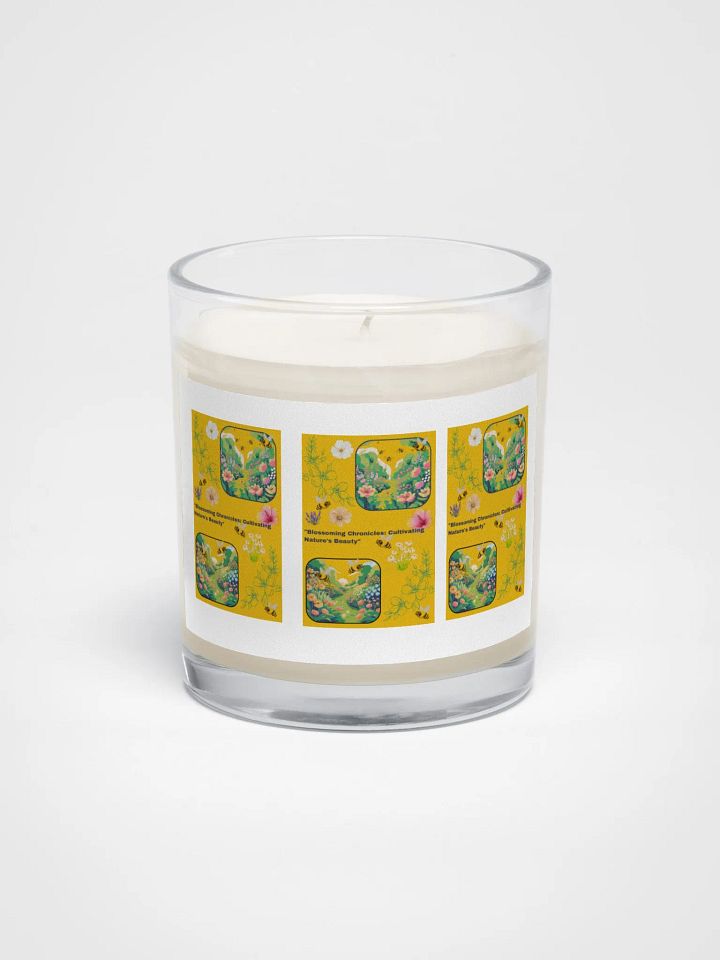 Blossoming garden Soy Wax Candle product image (1)