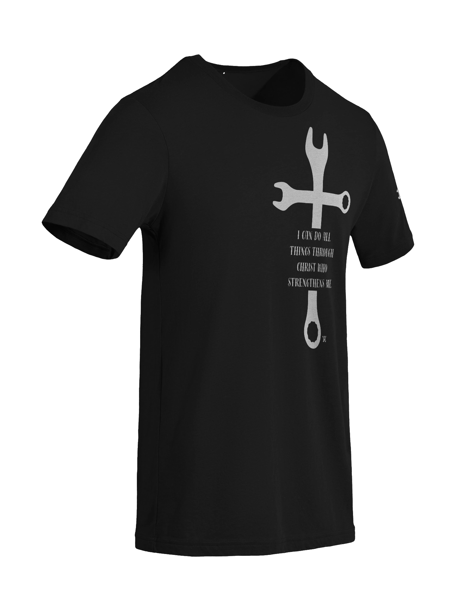 Wrench Cross OTNT Black T-shirt product image (9)
