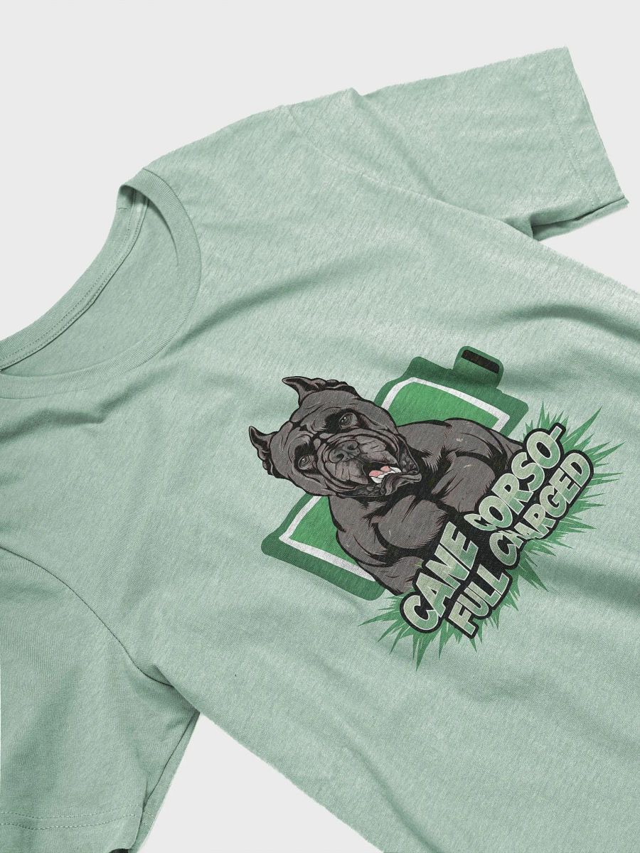 Cane Corso Always Full Charged T-Shirt | Fun Dog Energy Apparel product image (2)