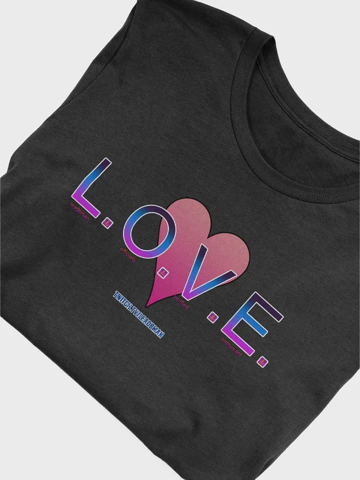 L.O.V.E. (Supersoft Shirt) product image (1)