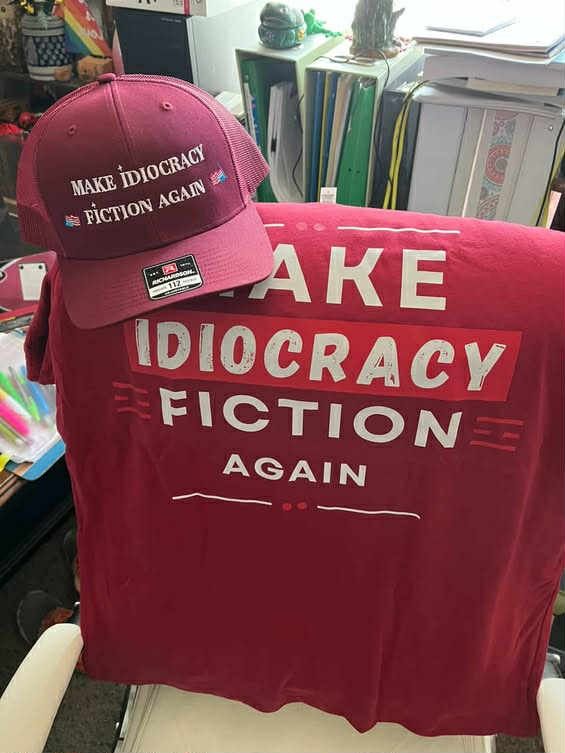 Make Idiocracy Fiction Again Hat - Style J product image (74)