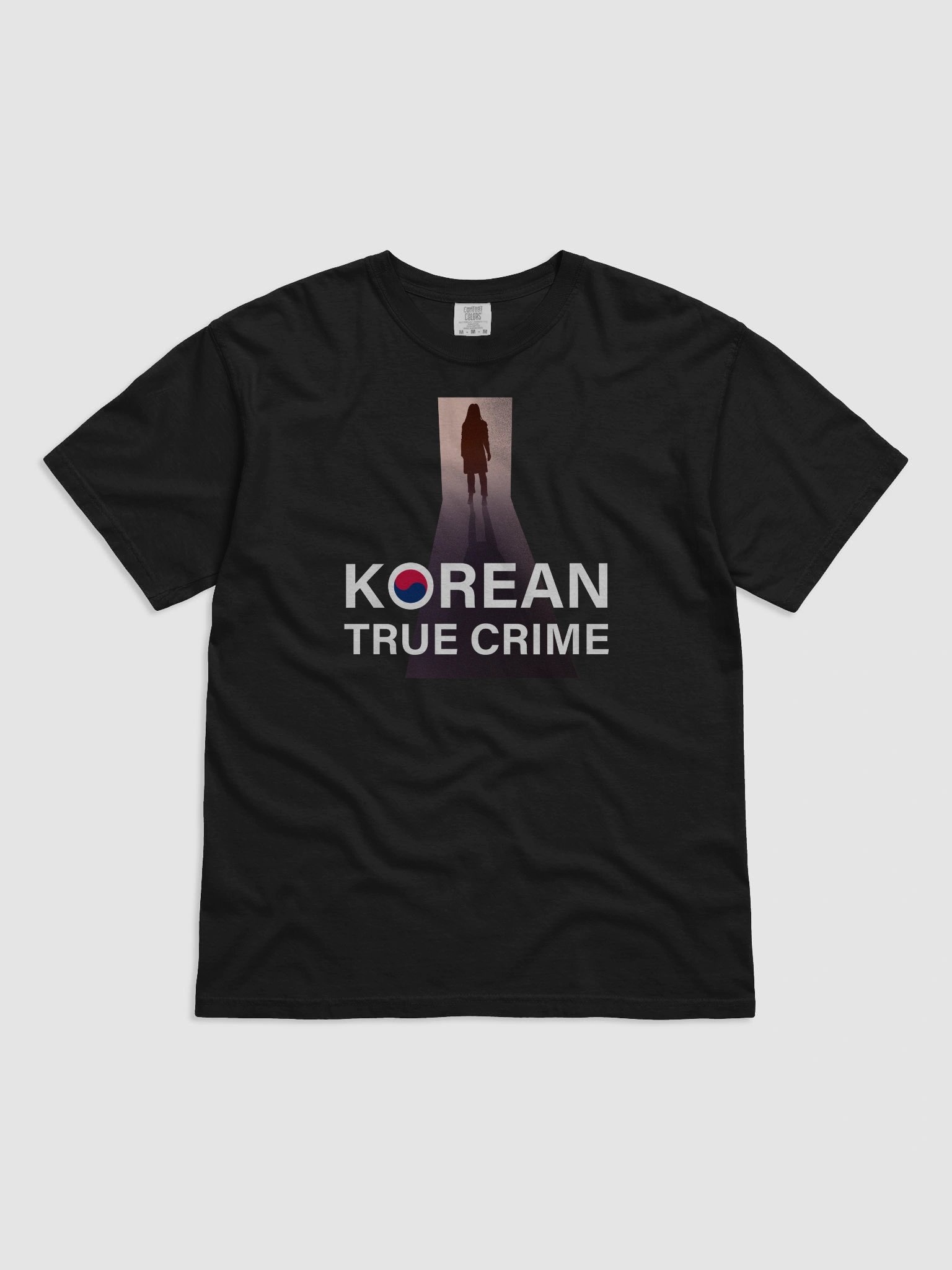 Korean True Crime Logo (Comfort Colors Garment-Dyed Heavyweight T-Shirt) product image (1)