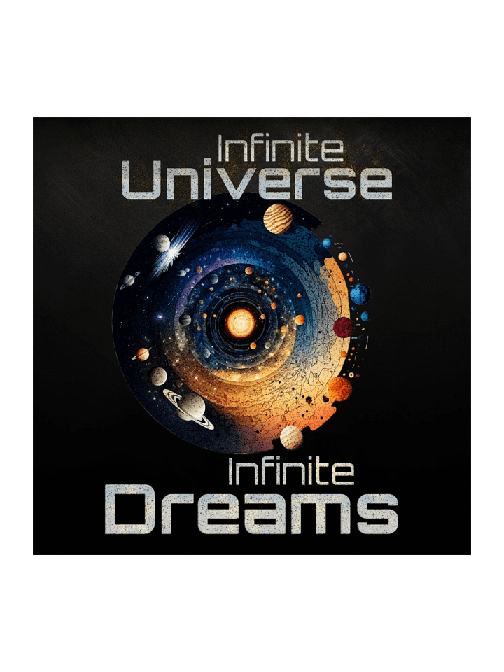 Cosmic Horizons Infinite Universe Infinite Dreams Sticker product image (1)