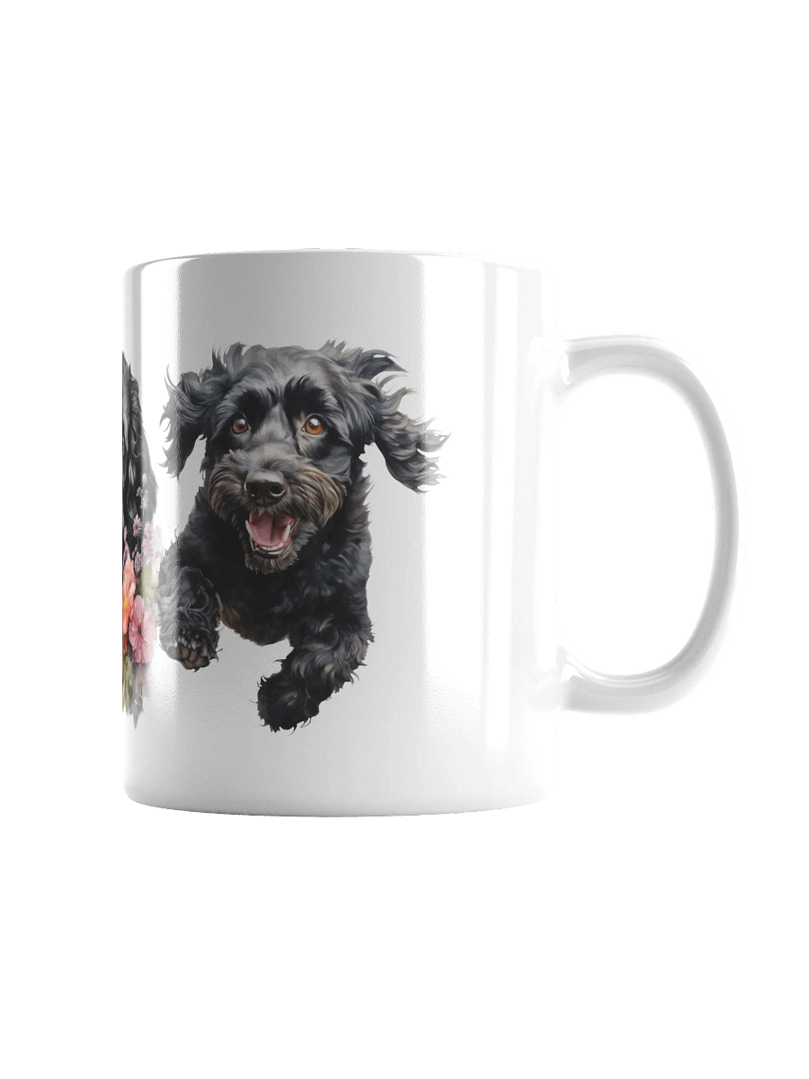 Black Poodle Puppy Paradise Mug product image (3)