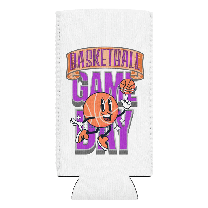Game Day Basketball Coozie Can Cooler product image (2)