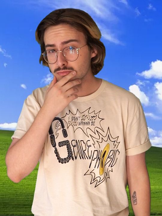 'I Don't Wanna Be Genrephobic' Tee product image (6)
