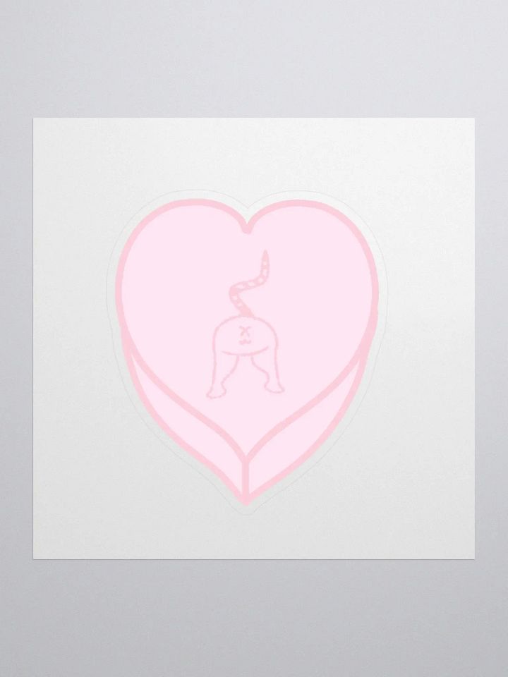 Conversation Heart Tigg Butt ~ sticker product image (1)