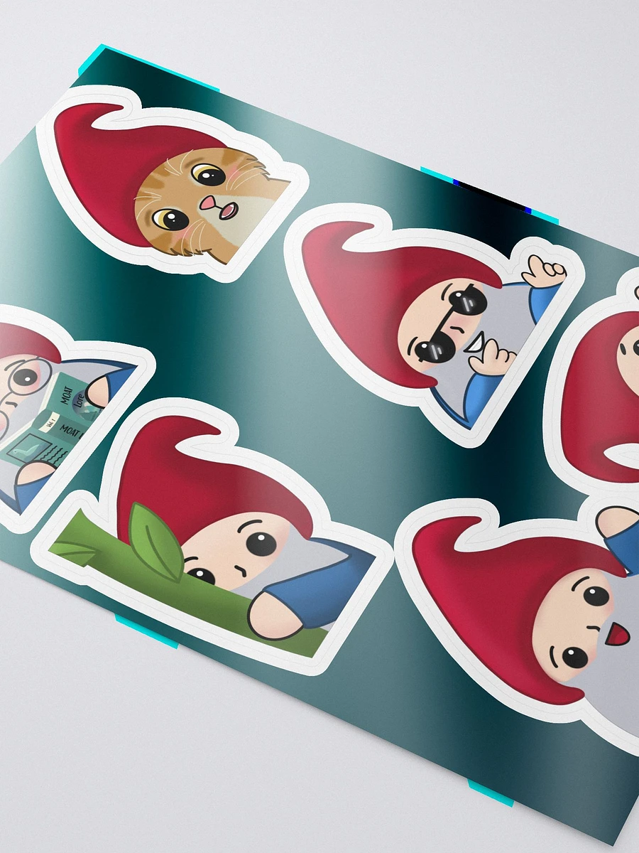 Gnome Sticker Sheet 1 product image (3)