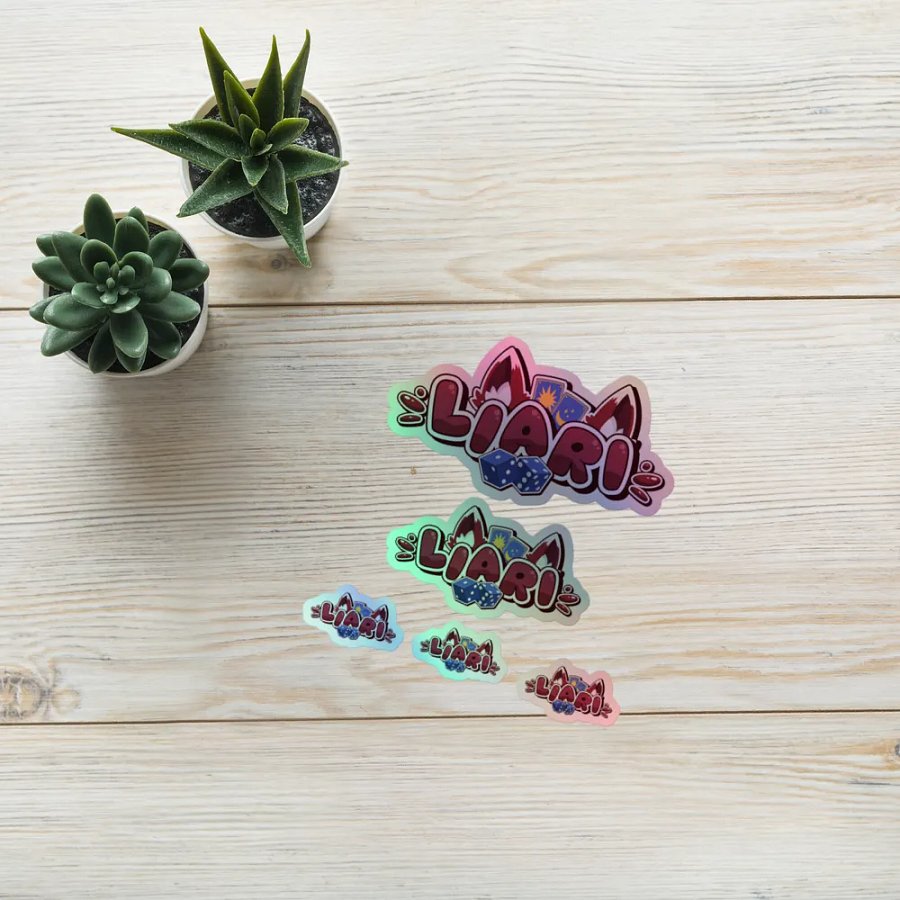 Liari Holographic Sticker Set product image (7)