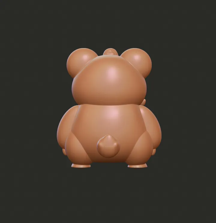 Angry Panda STL product image (2)