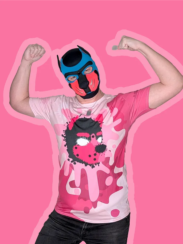 Chaos Splatter Shirt - Hot Pink product image (2)