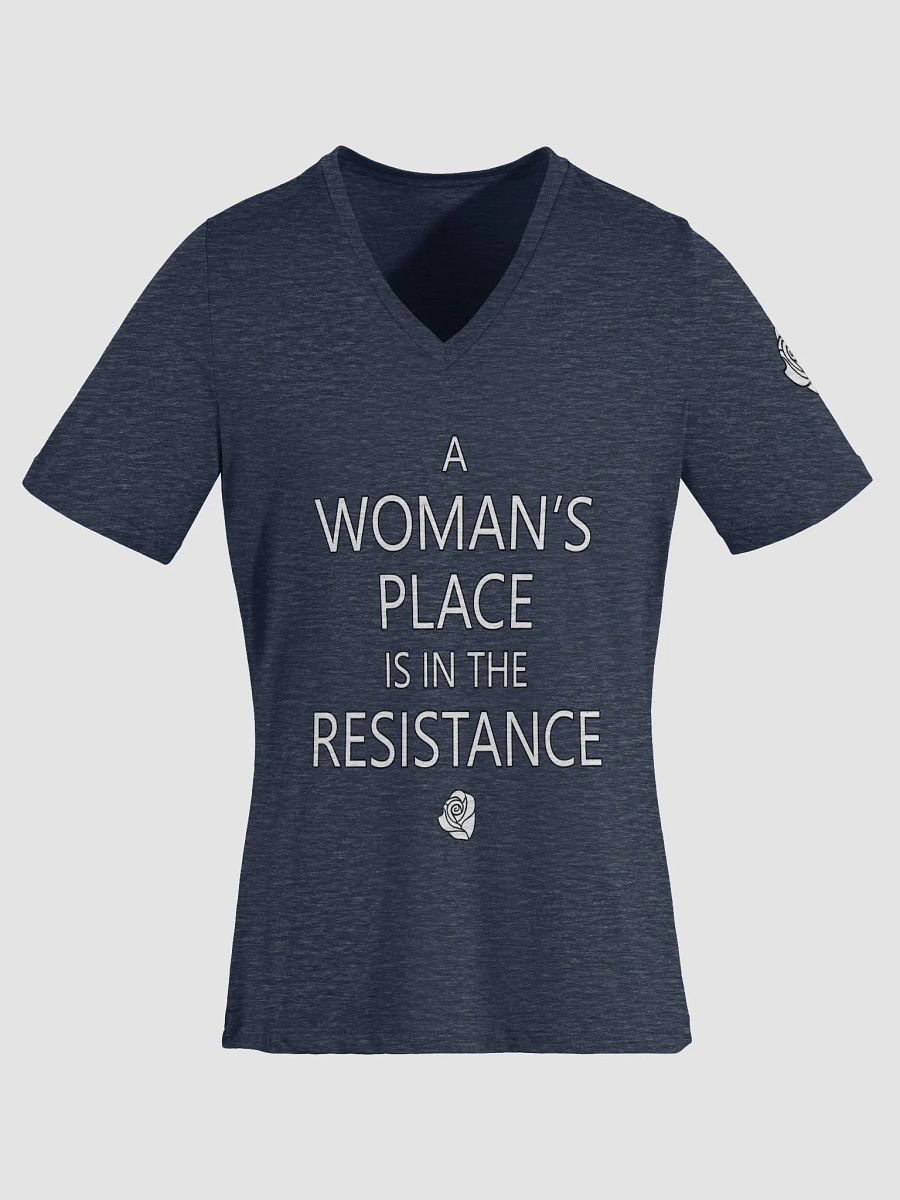 A Woman's Place Relaxed V-Neck T-Shirt product image (29)