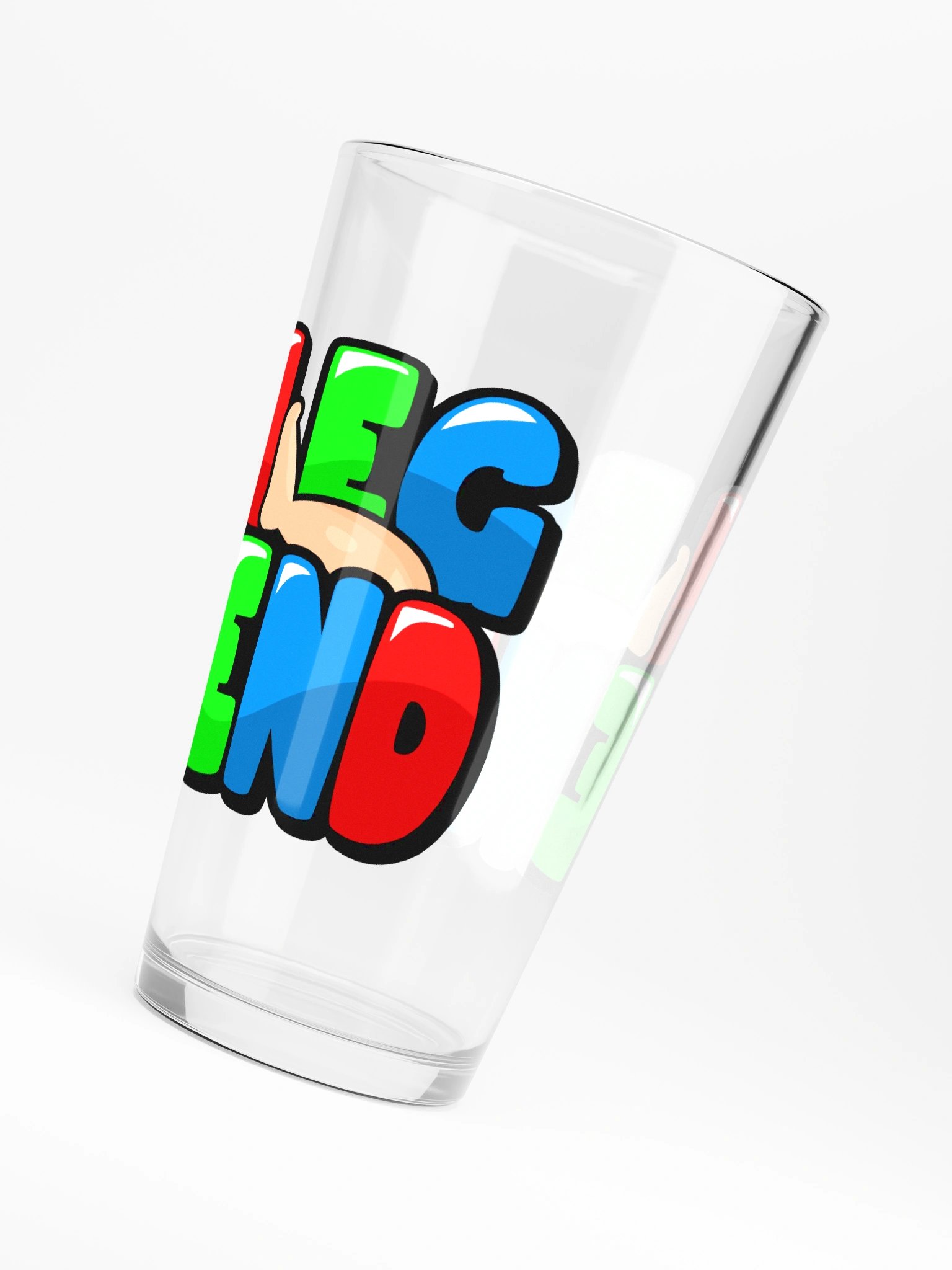 LEG-END PINT GLASS product image (5)