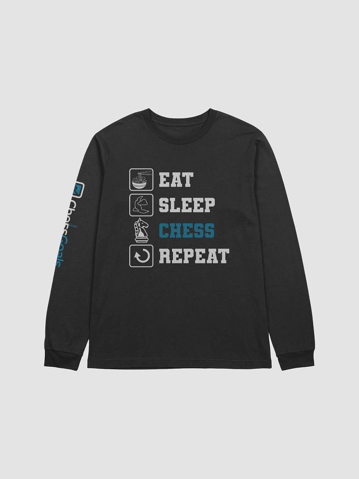 Eat Sleep Chess Repeat - Long Sleeve product image (1)