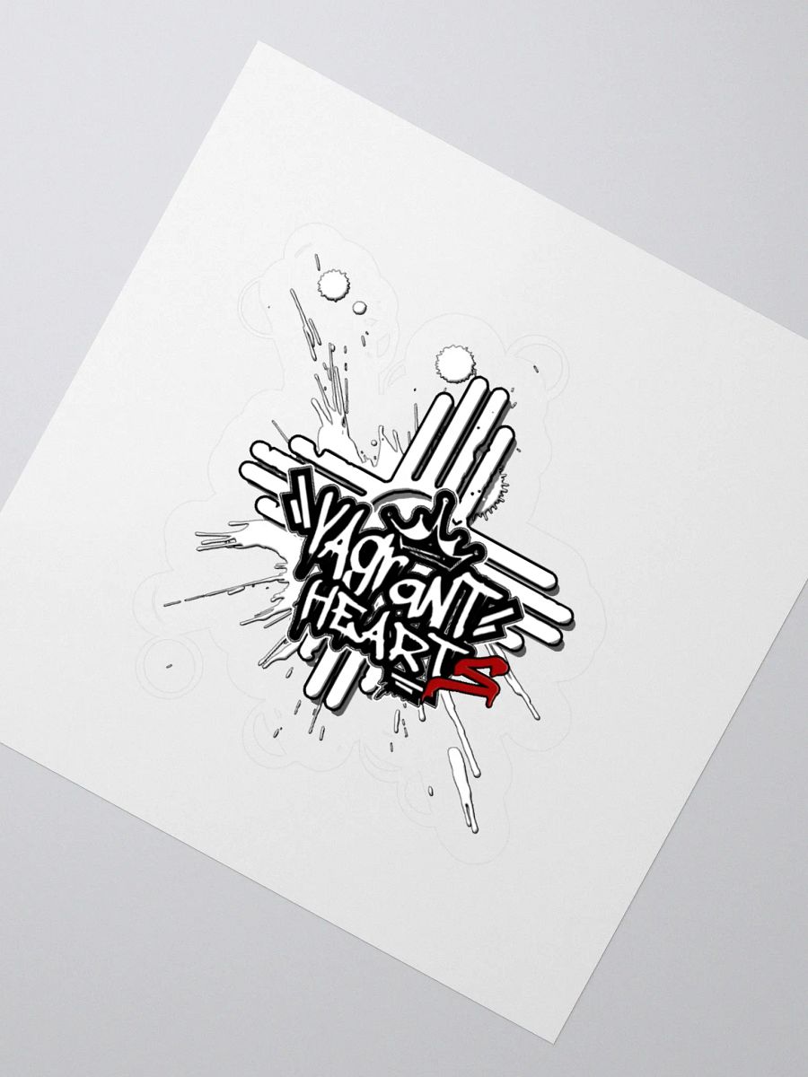 Vagrant Hearts Logo Kiss Cut Stickers product image (4)