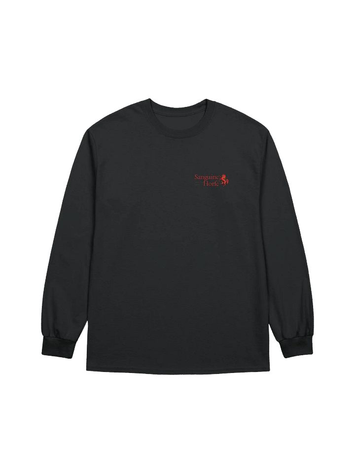 Sanguine Horse Long-Sleeved T-Shirt 🇺🇸 product image (1)