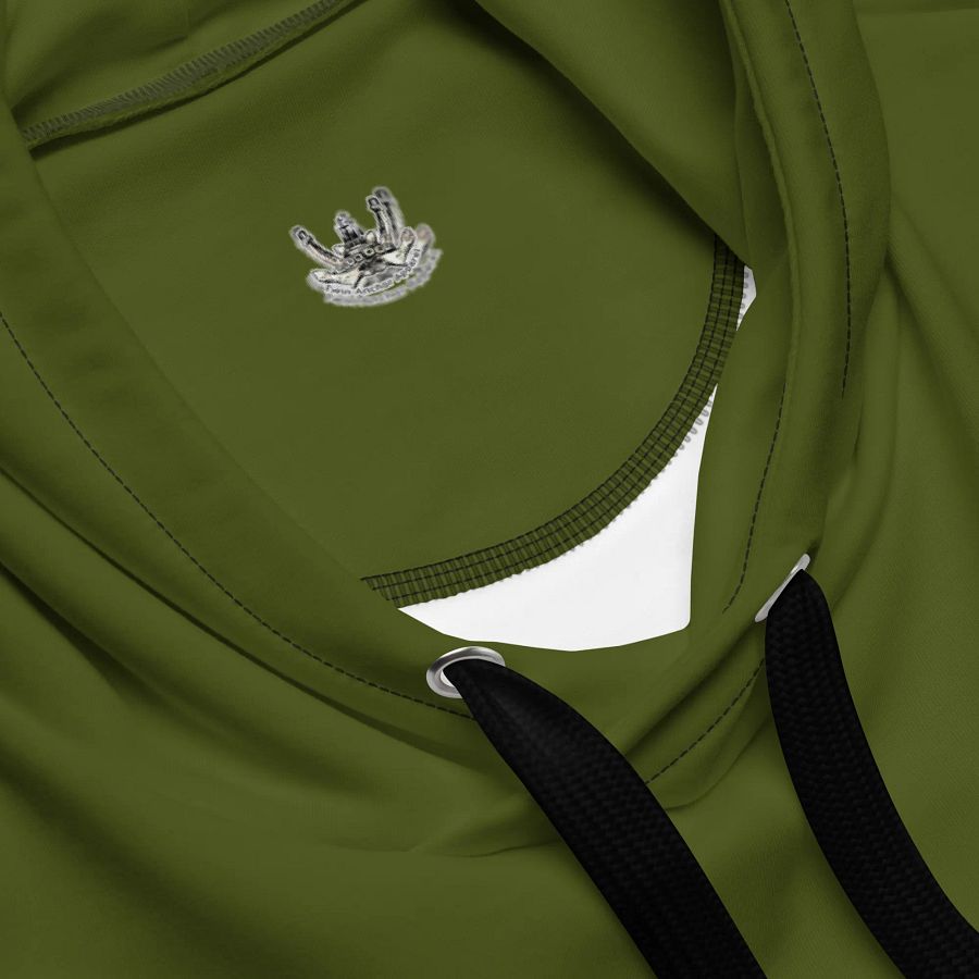 Camouflage & Green Twin Anchor Logo Hoodie product image (4)
