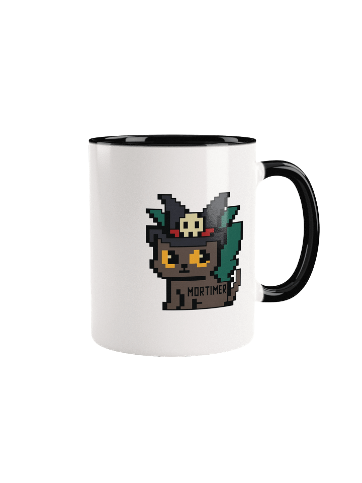 Mortimer 𓏲 Ceramic Mug with Color Inside product image (1)