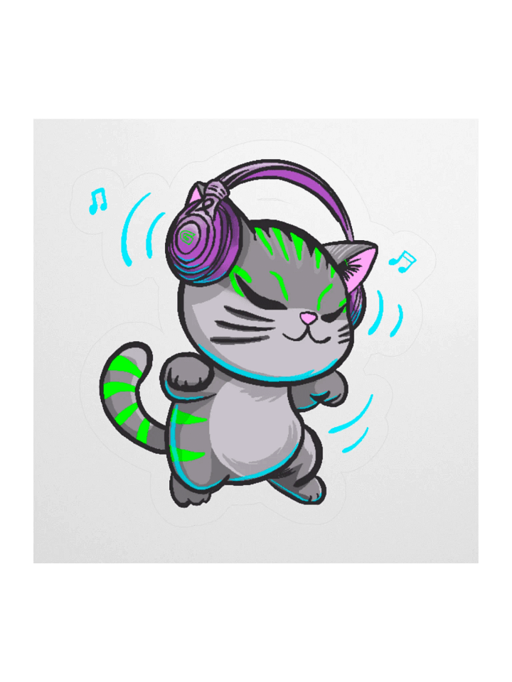 CatJammin - Sticker product image (1)