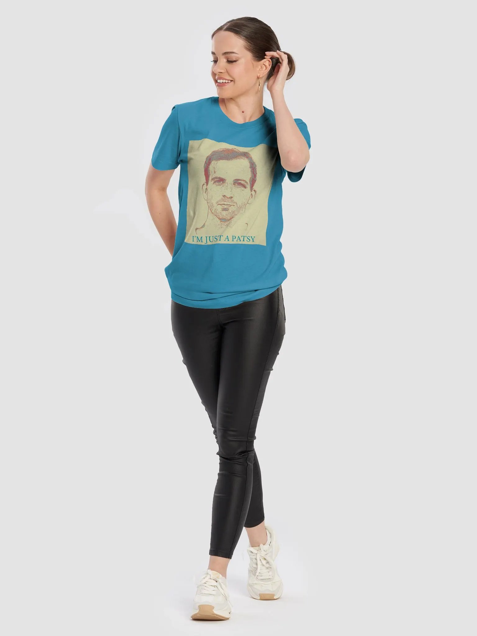 I'm Just a Patsy T-Shirt (Yellow/Blue) product image (10)
