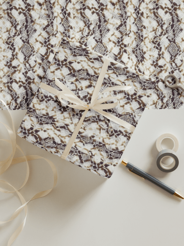 Beige Snake Skin Paper Sheets product image (4)