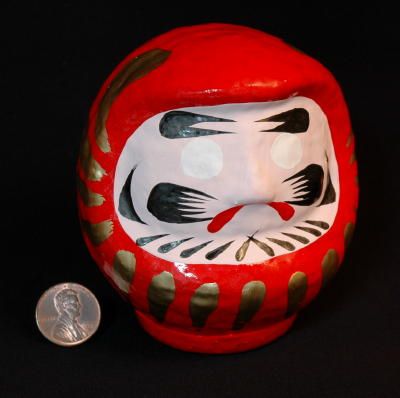 3.5 Inch Daruma Tumbler - Japan Zen Buddhist Bodhidarma product image (2)