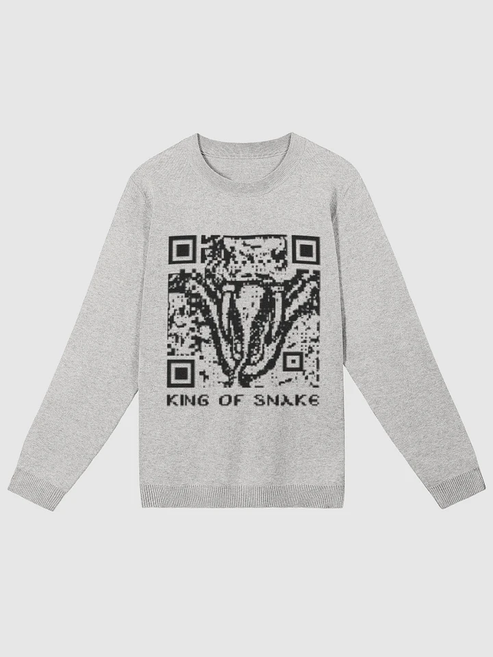 King of Snake QR Code Sweater (Men's Sizing) product image (3)