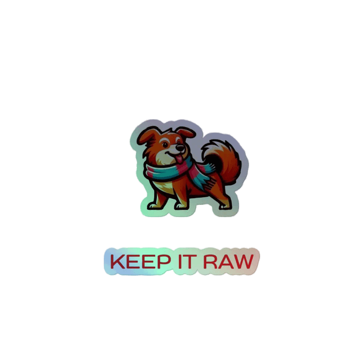 Keep It Raw Sticker Sheet product image (2)