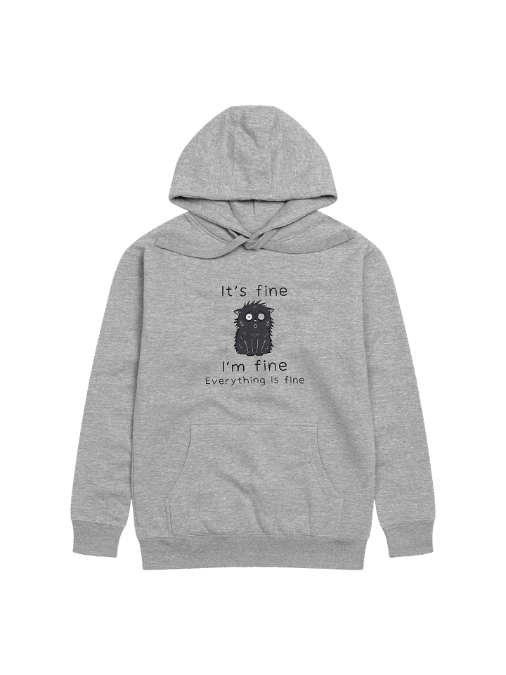 Anxious Cat Unisex Premium Hoodie product image (9)