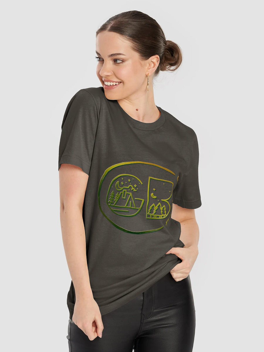 GRIDDLY Tee - Forest Gradient product image (1)