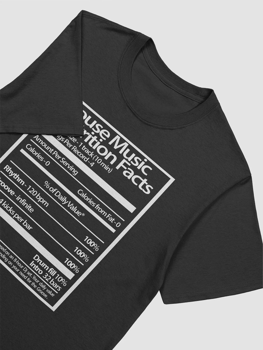 House Music Nutrition Facts T-Shirt product image (5)