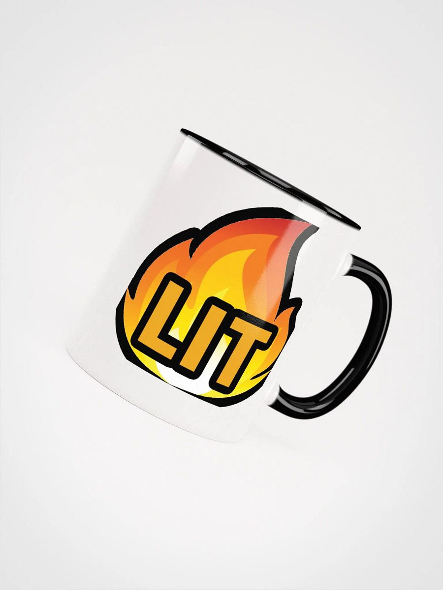 Flaming 'LIT' Ceramic Mug product image (45)