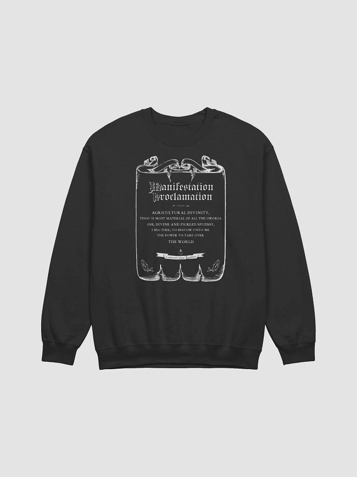 manifestation proclamation sweatshirt product image (1)