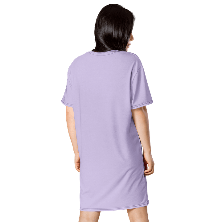Oversized T-Shirt Dress - Ethereal Fog, Sizes 2XS-6XL product image (2)