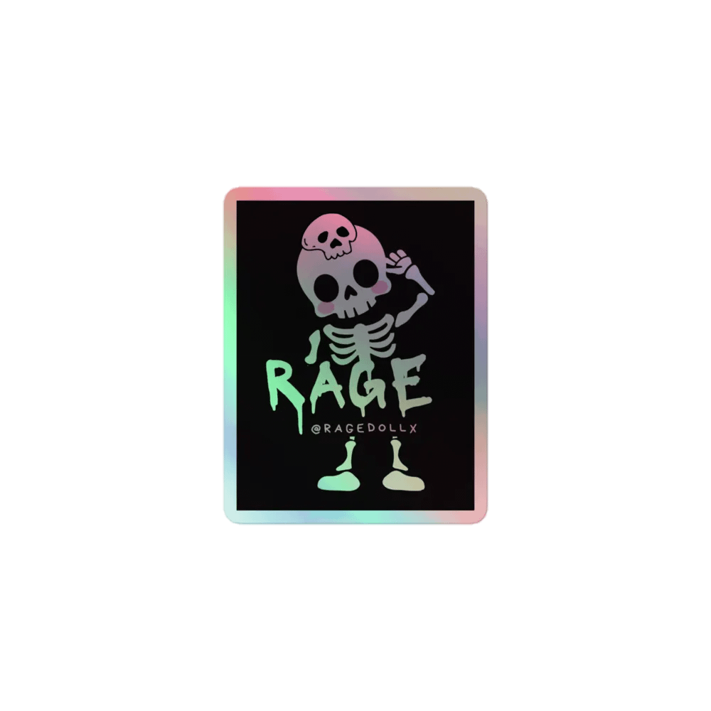 Dead Rage - Holo Sticker product image (1)