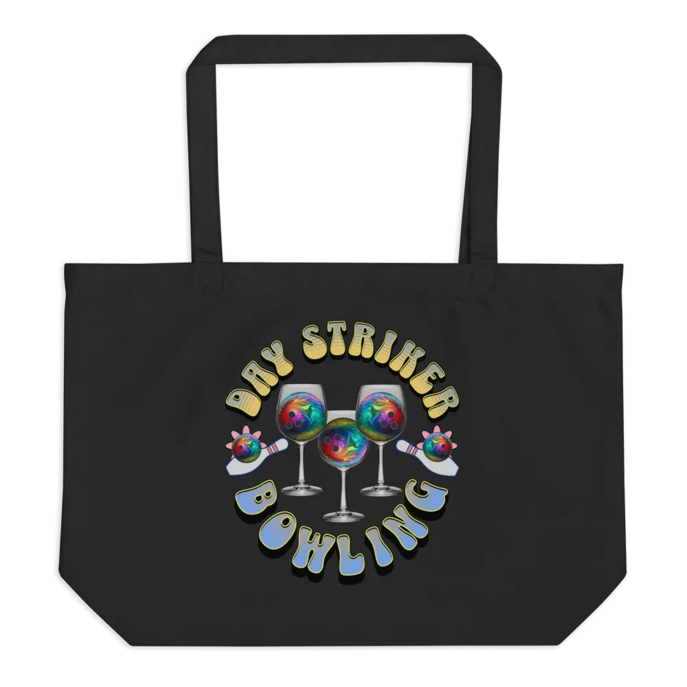 Day Striker Bowling Ball Wine Glass Set Tote Bag product image (1)
