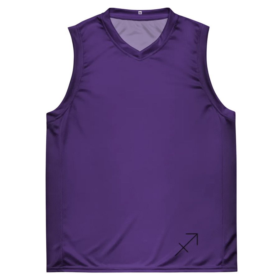 Sagittarius Symbol Unisex Basketball Jersey product image (2)