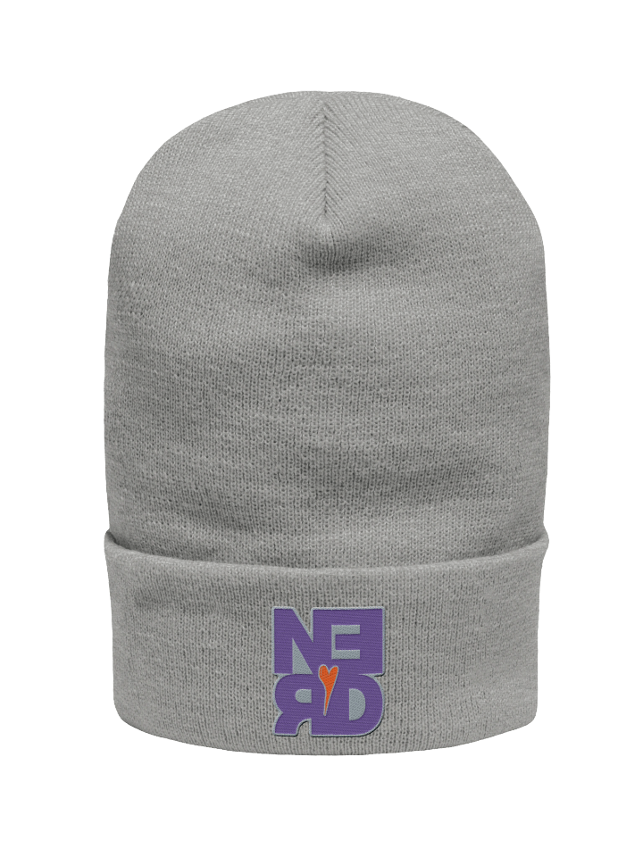 Nerd Heart Embroidered Beanie (Streamer Edition) product image (12)
