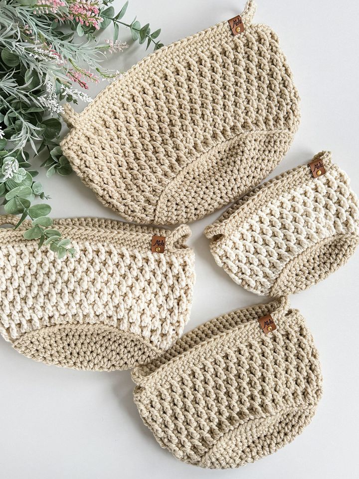 Homebody Baskets Crochet Pattern product image (2)