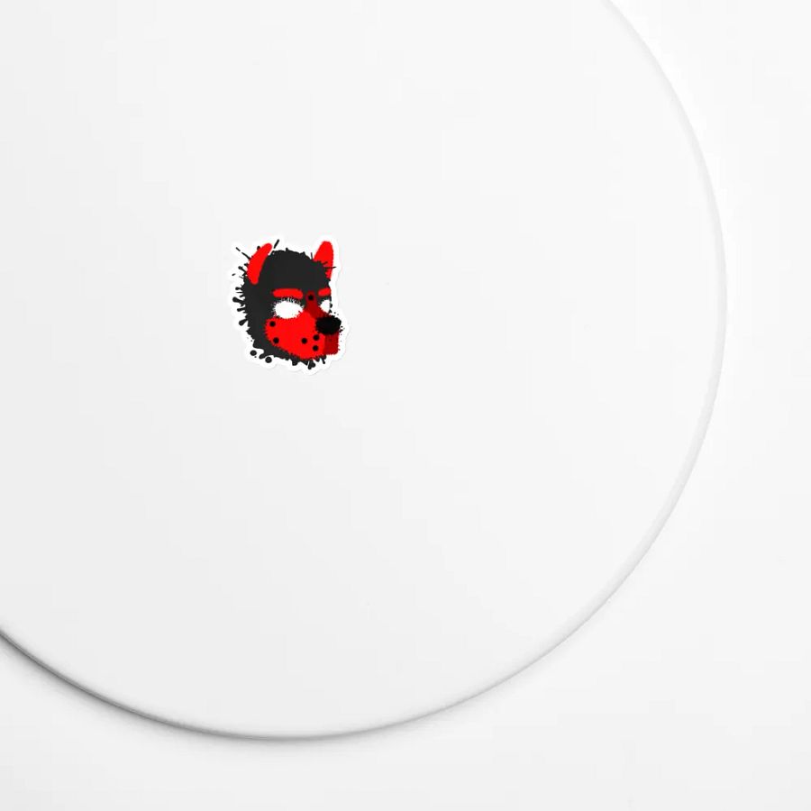 Pup Splatter Magnet - Red product image (6)