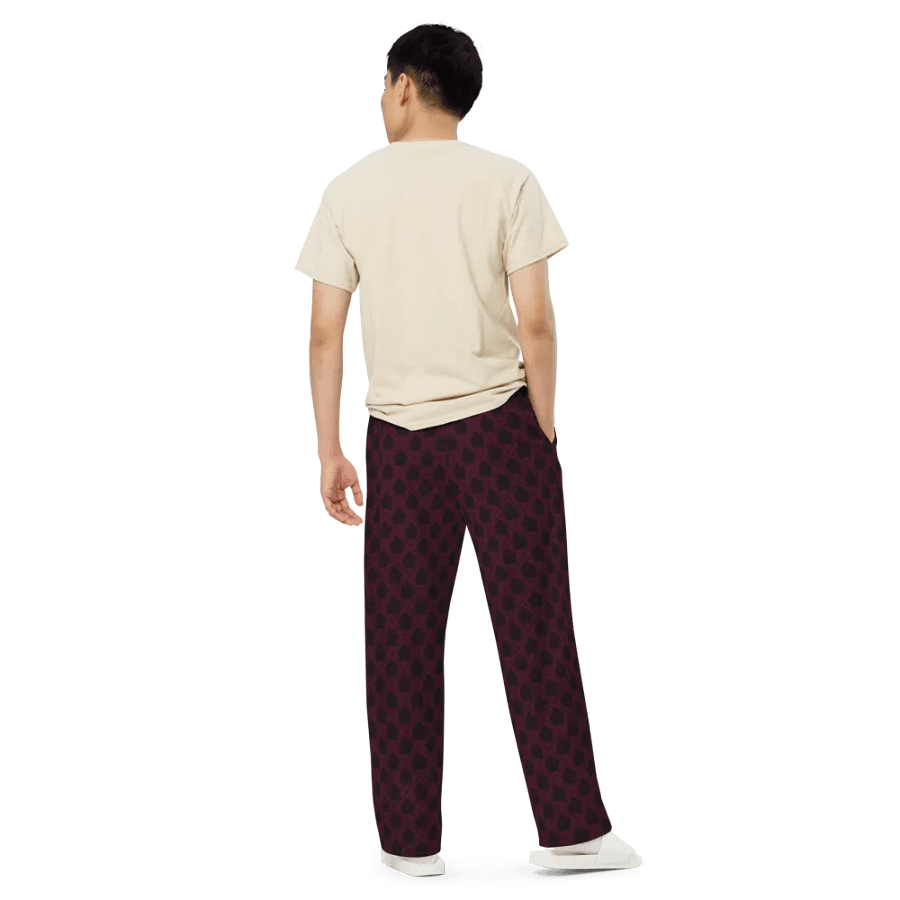 Maroon Haunted Hellebore PJ Bottoms product image (10)